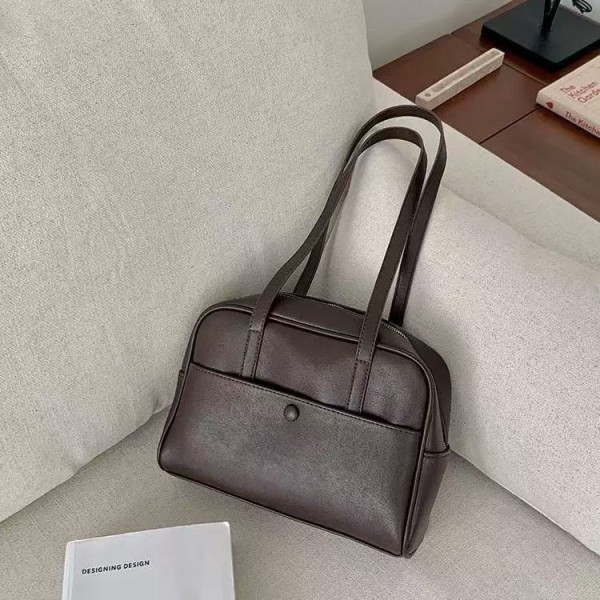 Korean niche brand women's tote bag, large capacity, retro style, cross-border women's bag, new autumn/winter style, high-end commuter bag.